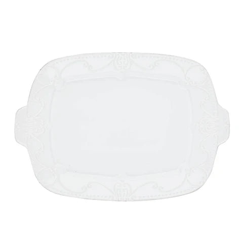 Skyros Designs Isabella Rectangular Tray - Pure White