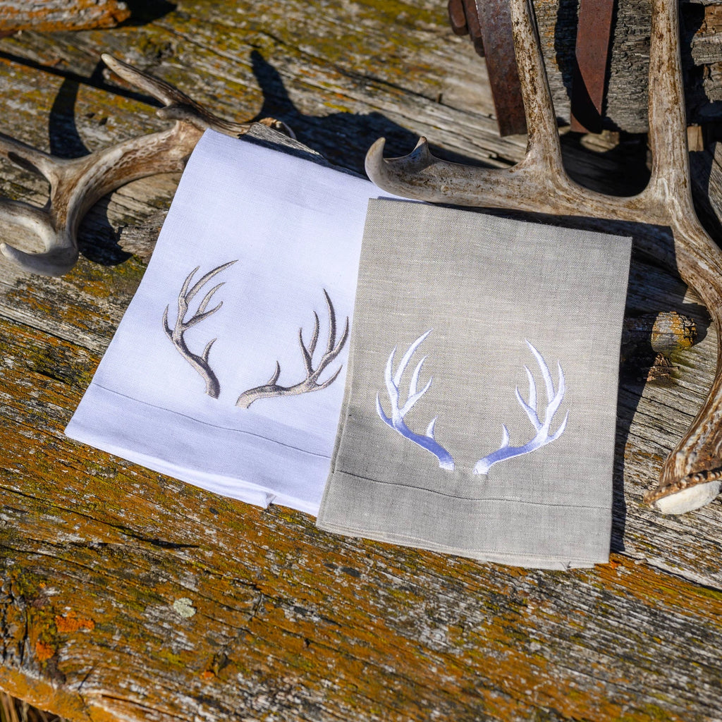 Arte Italica Antler Tri-Fold Napkin