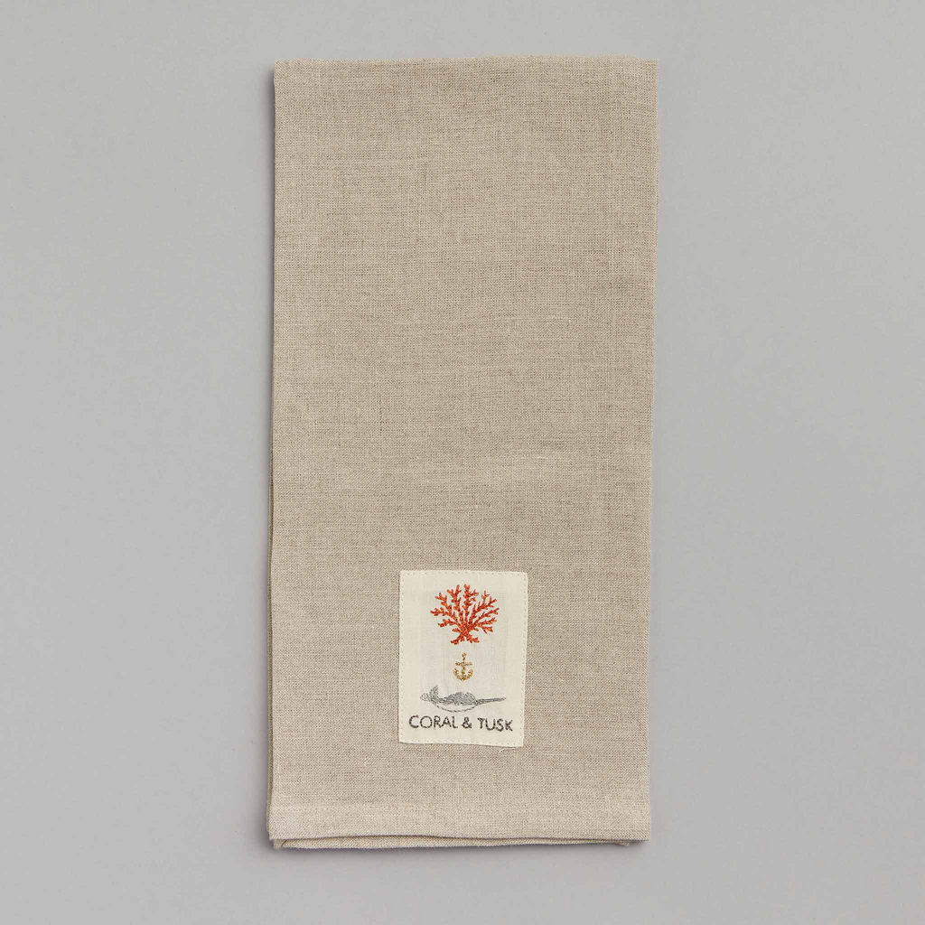 Coral & Tusk Desert Quail Tea Towel