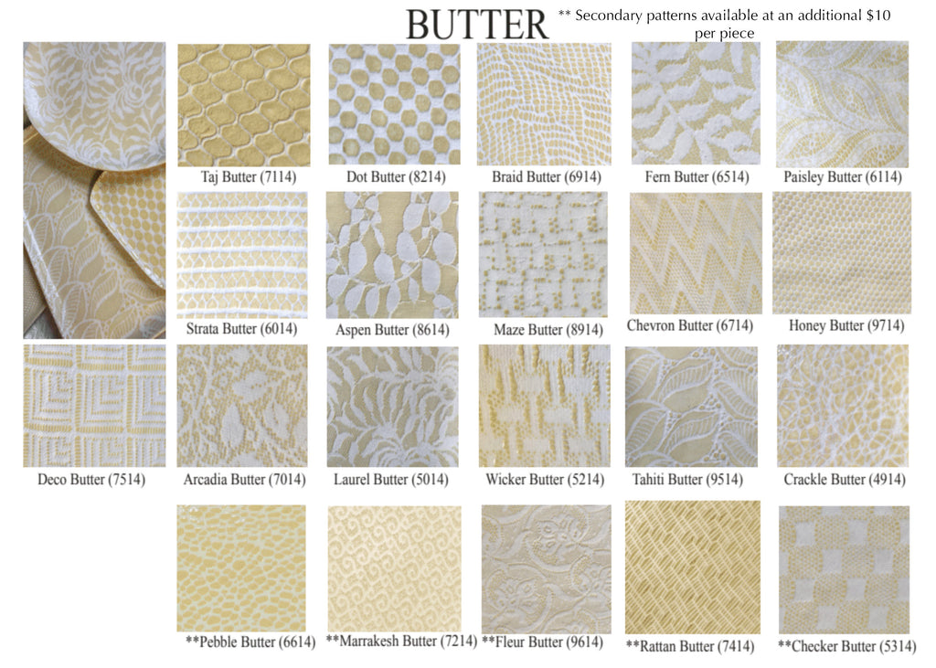 Terrafirma Ceramics Butter Yellow Patterns 2025