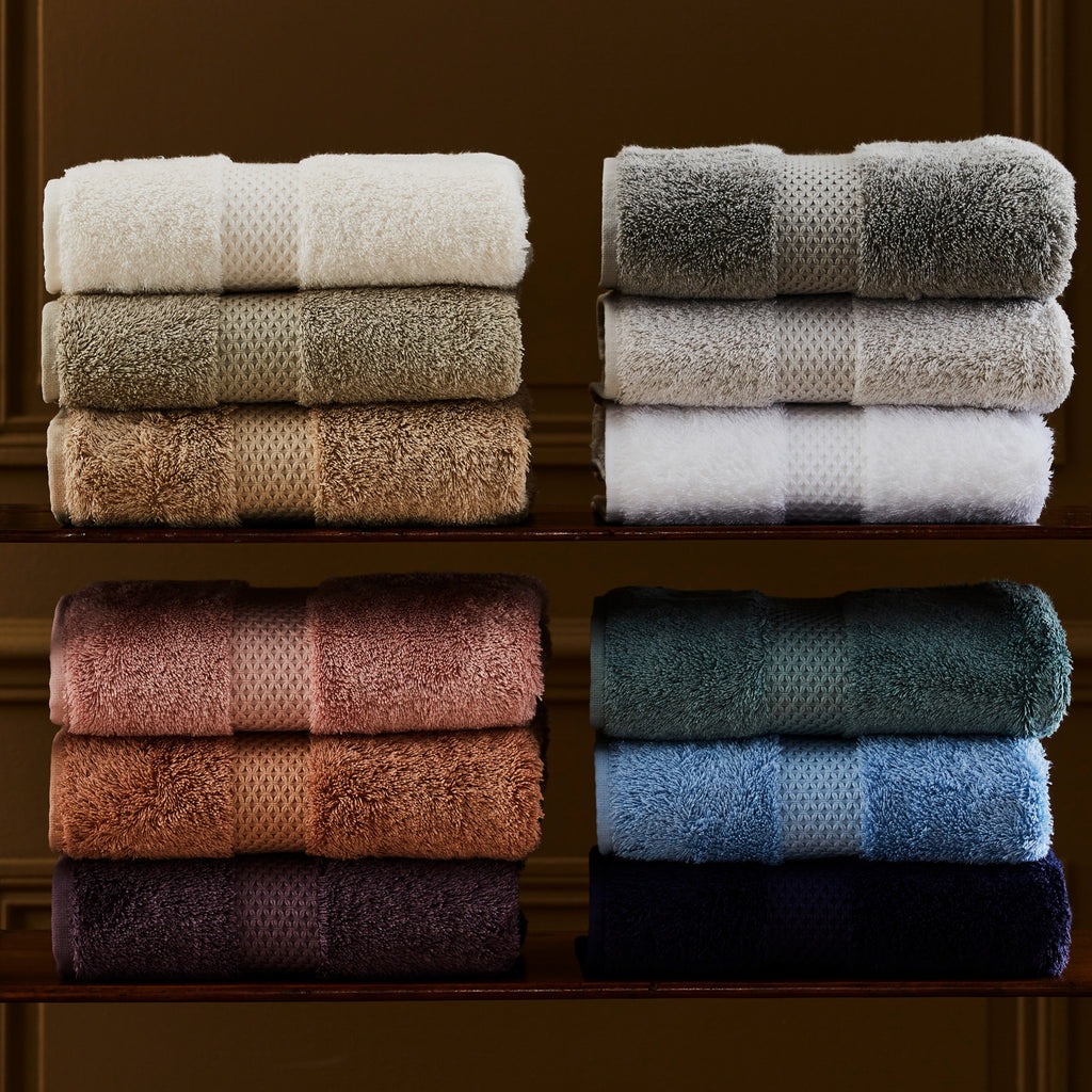 Yves Delorme Etoile Bath Towels + Bath Mat