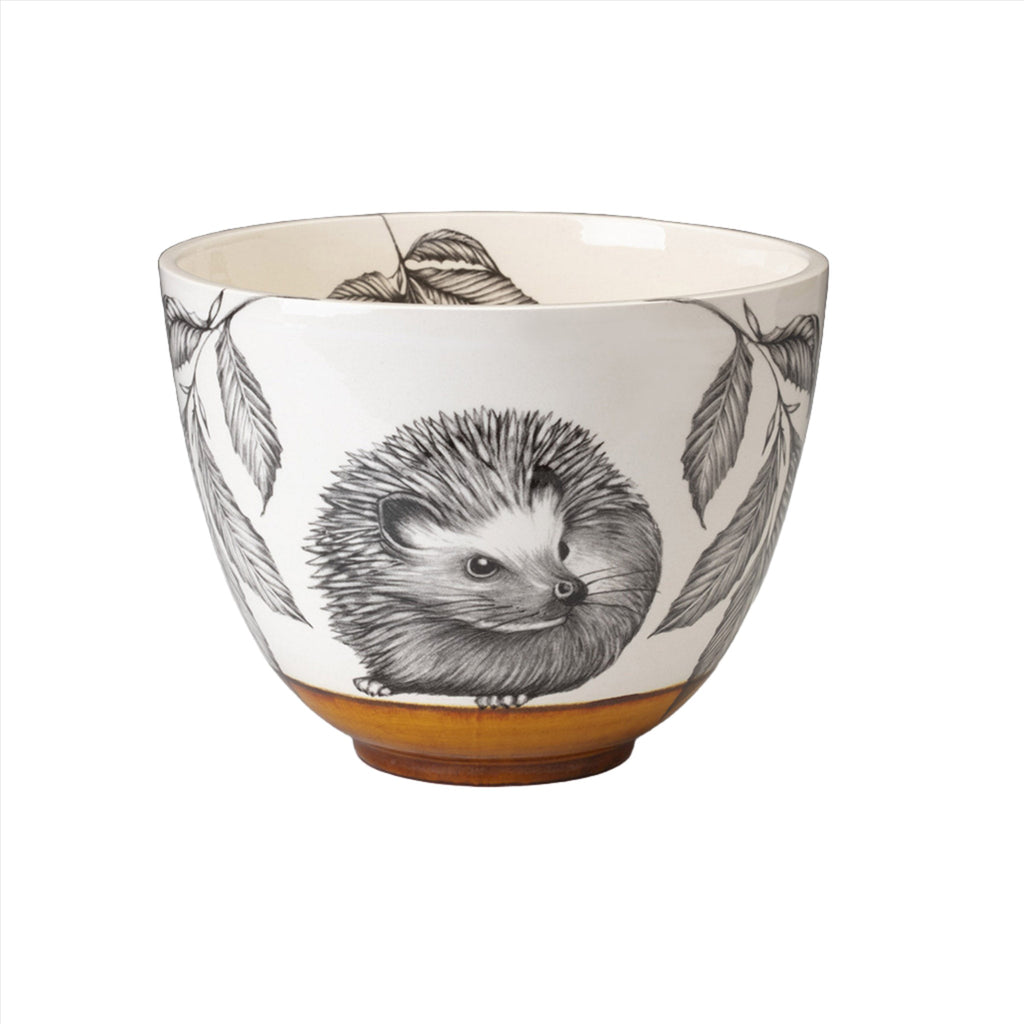 Laura Zindel Medium Bowl: Hedgehog #2