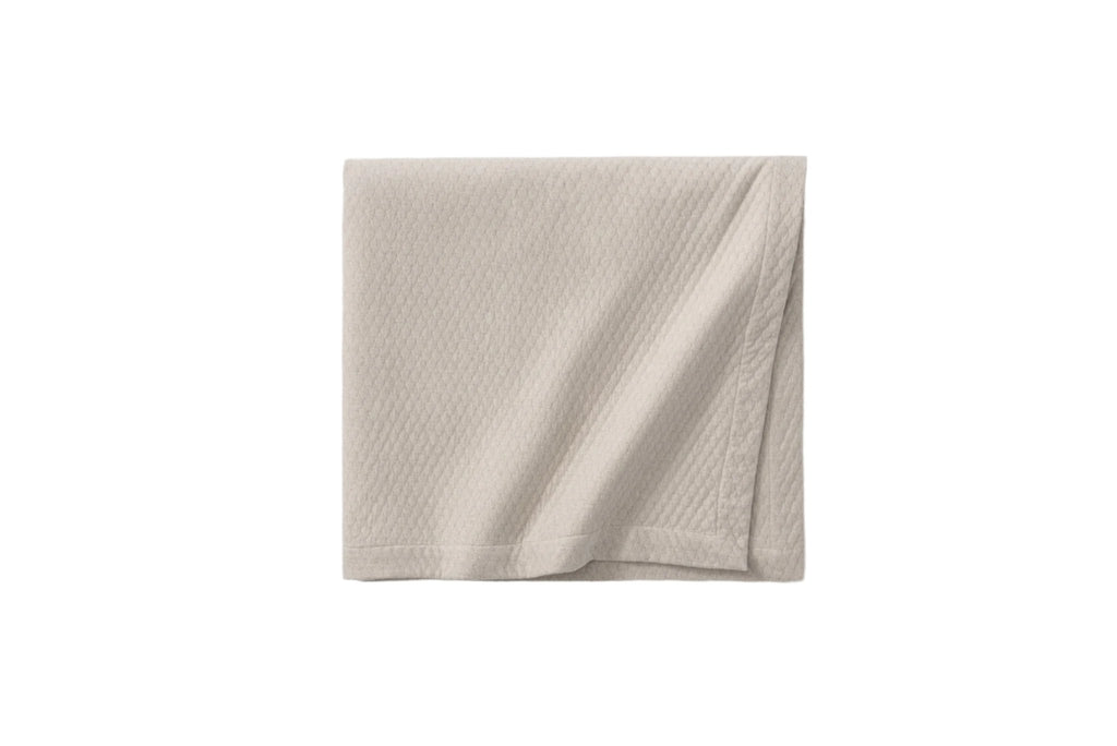 
Scandia Home Ravello Cashmere Blend Coverlet in Linen beige