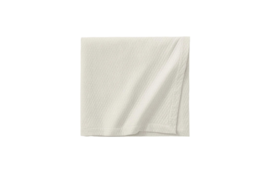 
Scandia Home Ravello Cashmere Blend Coverlet in Pearl Ivory