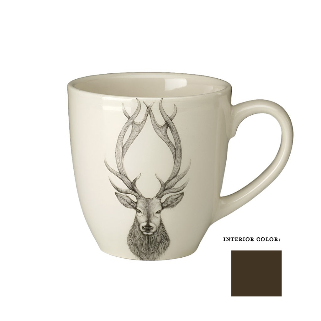 Laura Zindel Mug: Red Stag