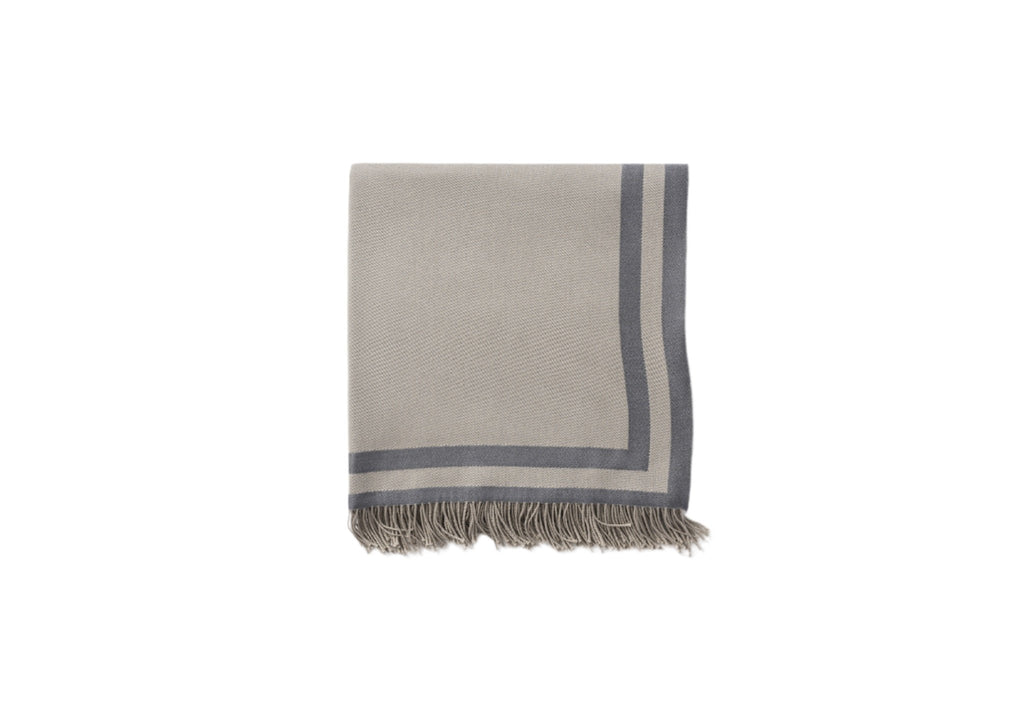 Scandia Home Carlyle Throw in Slate Grey