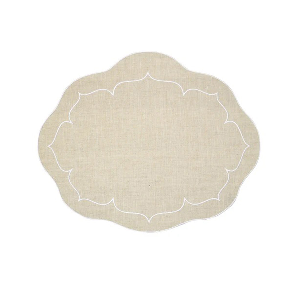 Skyros Designs Oval Placemat - Dark Natural