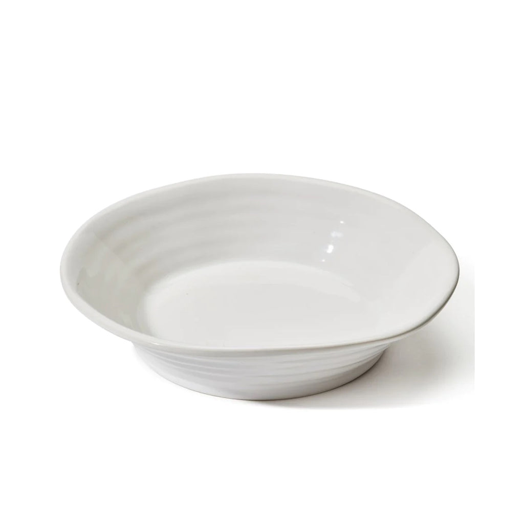 Skyros Designs Terra Stoneware Shallow Serving Bowl