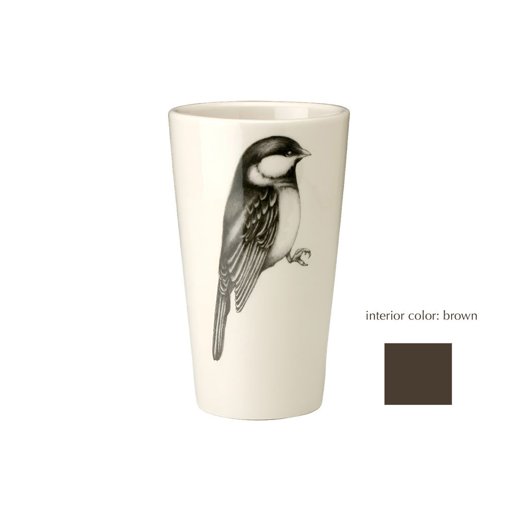 Laura Zindel Tumbler: Black-capped Chickadee