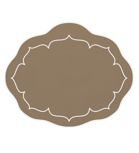 Skyros Designs Oval Placemat - Gray