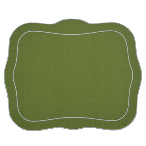 Skyros Designs Patrician Placemat - Green