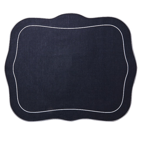 Skyros Designs Patrician Placemat - Navy