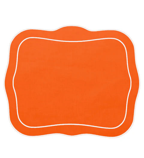 Skyros Designs Patrician Placemat - Orange