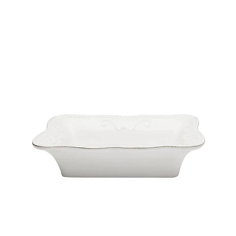 Skyros Designs Isabella Rectangular Baker - Small Pure White