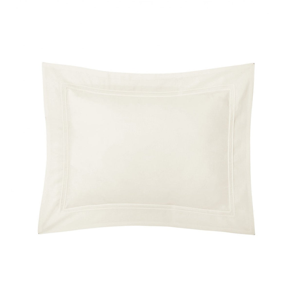 Yves Delorme Triomphe Sateen Sham Ivory