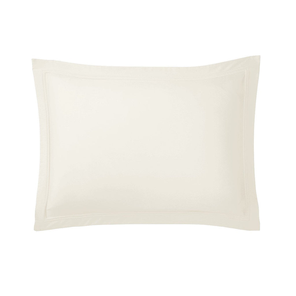 Yves Delorme Triomphe Sateen Sham Ivory