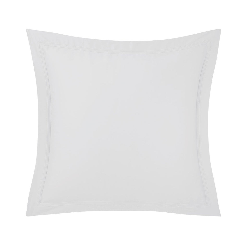 Yves Delorme Triomphe Sateen Sham Silver