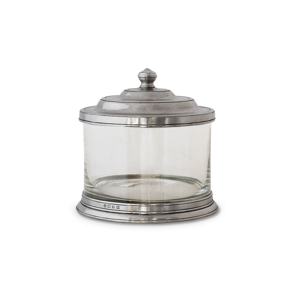 Match Pewter Large Glass Canister