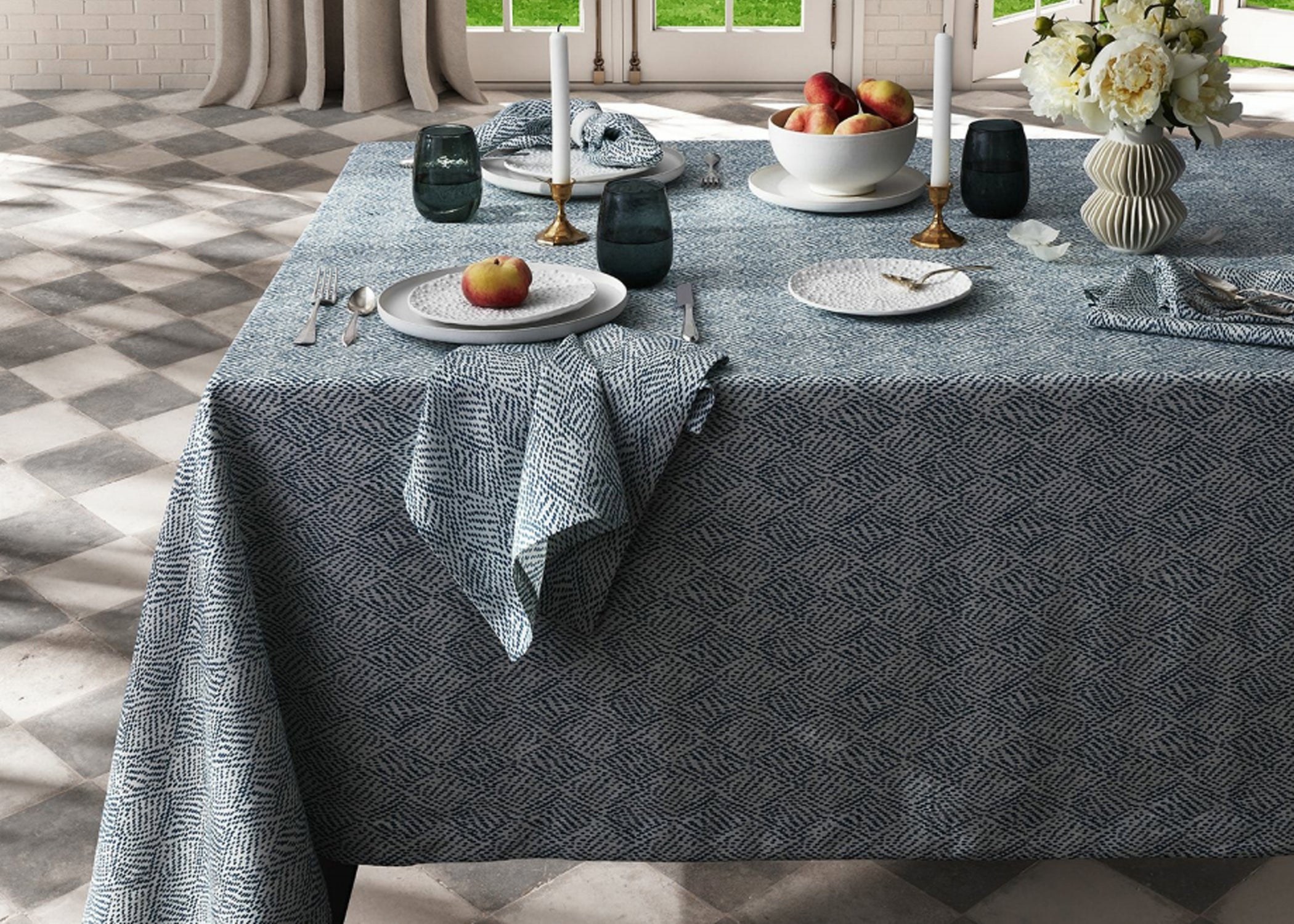 Tablecloths by Matouk, Chamant Table Linen Collection